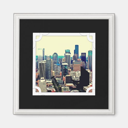 カスタマイズ可能なフォトフレーム磁石 マグネット (正面)