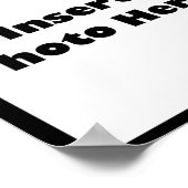 カスタマイズ可能なフォトブースポスター ポスター (角)