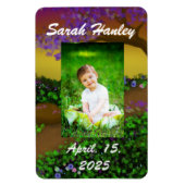 カスタマイズ可能なフォトマグネット、魔法フォレスト マグネット (縦)