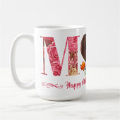 カスタマイズ可能なフォトマザーズデイクラシックマググ コーヒーマグカップ (左)