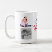 カスタマイズ可能なフォトマザーズデイクラシックマググ コーヒーマグカップ (左)