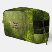 カスタマイズ可能なフォレストのトイレタリーバッグ ドップキット (右コーナー)