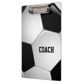 カスタマイズ可能なフットボールのサッカーボールのコーチ クリップボード (左)