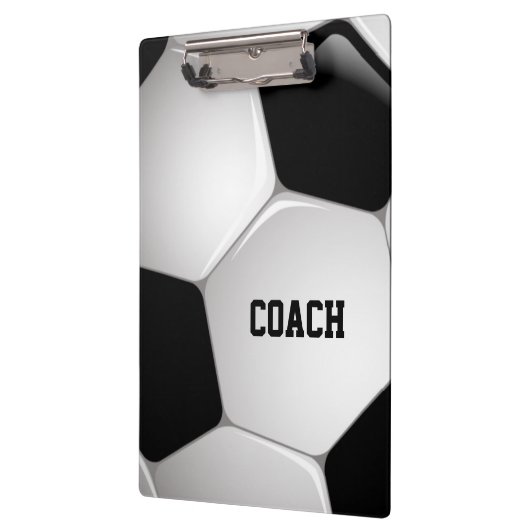 カスタマイズ可能なフットボールのサッカーボールのコーチ クリップボード (左)