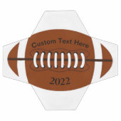 カスタマイズ可能なフットボール～ソッカーボール サッカーボール (フラット)