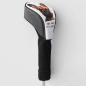 カスタマイズ可能なフランスのブルドッグ ゴルフヘッドカバー (アングル)