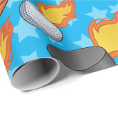 カスタマイズ可能なフレーミングスポーツ ラッピングペーパー (ロールコーナー)