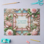 カスタマイズ可能なフレームバラティッシュラッピング紙 薄葉紙 (クラフト)