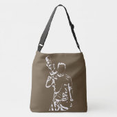 カスタマイズ可能なフロント&バックProフォトグラファー クロスボディバッグ (裏面)