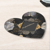 カスタマイズ可能なフローライベント ペーパーコースター (アングル)