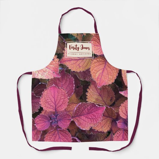 カスタマイズ可能なフローラエプロン エプロン (正面)