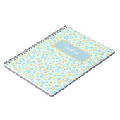 カスタマイズ可能なフローラノートブック ノートブック (左側)