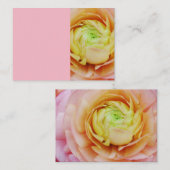 カスタマイズ可能なフローラ名刺 名刺 (正面/裏面)