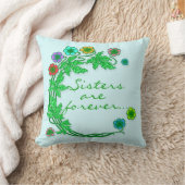 カスタマイズ可能なフローラ枕 クッション (ブランケット)