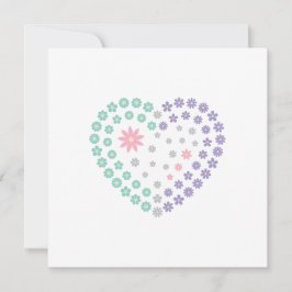 カスタマイズ可能なフローラ献身カード