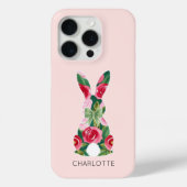 カスタマイズ可能なフローラBunny iPhoneケース Case-Mate iPhoneケース (裏面)