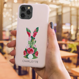 カスタマイズ可能なフローラBunny iPhoneケース iPhone 15 Proケース