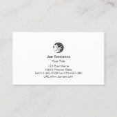 カスタマイズ可能なフードクッキー閉じる 名刺 (裏面)