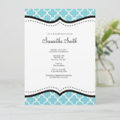 カスタマイズ可能なブライダルシャワーの招待状 招待状 (スタンド正面)