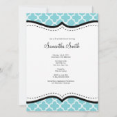 カスタマイズ可能なブライダルシャワーの招待状 招待状 (正面)