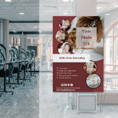 カスタマイズ可能なブライダルパーティヘアスタイリングサービス ポスター