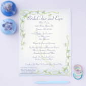 カスタマイズ可能なブライダルフェア チラシ (シングル)