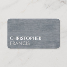 カスタマイズ可能なブラシ付き銀色の名刺 名刺