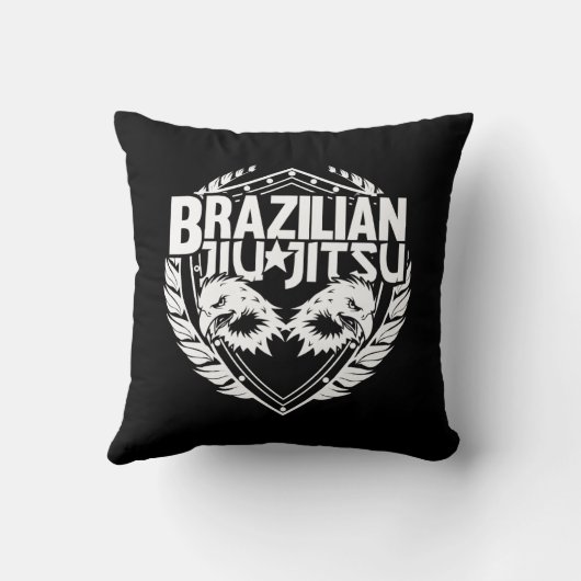 カスタマイズ可能なブラジル柔術 クッション (裏面)