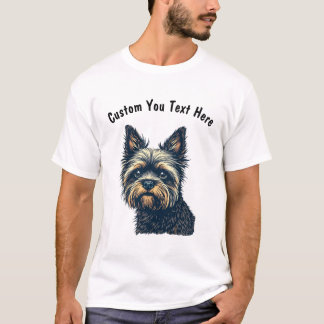カスタマイズ可能なブリュッセル・グリフォン Tシャツ
