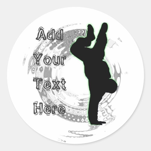 カスタマイズ可能なブレイクシール ラウンドシール (正面)