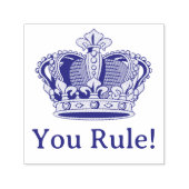 カスタマイズ可能なプリンセスクイーンキングクラウン セルフインキングスタンプ (デザイン)