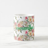 カスタマイズ可能なプリントマグを備えた文字全体 コーヒーマグカップ (中央)