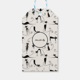 カスタマイズ可能なプリン糞 ギフトタグ