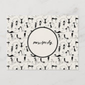 カスタマイズ可能なプリン糞 ポストカード (正面)