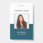 カスタマイズ可能なプロフェッショナルIDバッジ バッジ (Front)