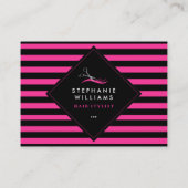 カスタマイズ可能なヘアーサロンのギフト券 割引カード (裏面)