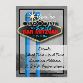 カスタマイズ可能なベガステーマのイベントの招待状 招待状