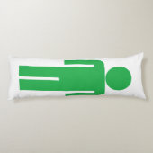 カスタマイズ可能なベッドの相棒 ボディピロー (裏面)