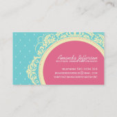 カスタマイズ可能なベビーのブティックの名刺 名刺 (裏面)