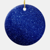 カスタマイズ可能なベビーまたはファミリー写真ジョークリスマス セラミックオーナメント (裏面)