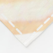 カスタマイズ可能なベビーキツネフリースブランケット フリースブランケット (角)