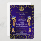 カスタマイズ可能なベビーシャワー招待状 招待状 (正面/裏面)