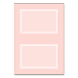 カスタマイズ可能なベビーピンクテンテッド座席表 テーブルナンバー