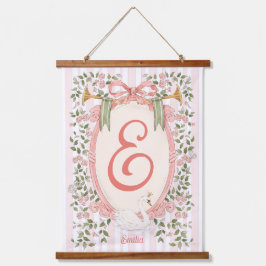 カスタマイズ可能なベビー名 – 子供部屋単位 吊り下げ型タペストリー