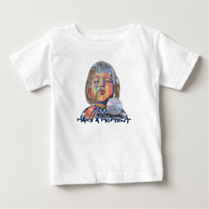 カスタマイズ可能なベビー ベビーTシャツ