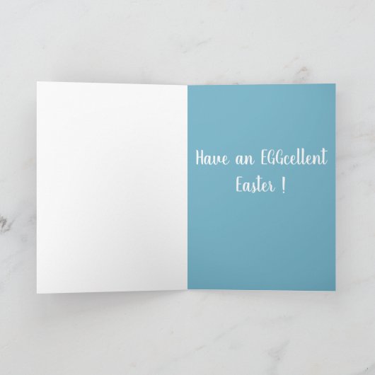 カスタマイズ可能なベルネーズサンベルナルイースター カード (内部)