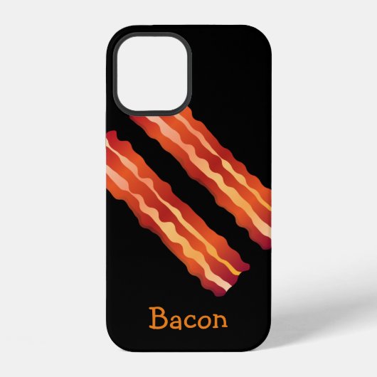 カスタマイズ可能なベーコン iPhoneケース (裏面)
