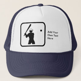 カスタマイズ可能なベースボールロゴ キャップ