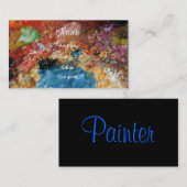 カスタマイズ可能なペインターIの名刺- 名刺 (正面/裏面)
