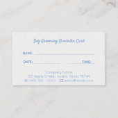 カスタマイズ可能なペットグルーミング会社リマインダーカード エンクロージャーカード (正面)